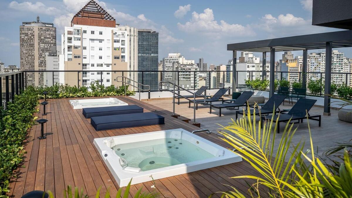 Novo Is Consolacao- Ar Condicionado, Academia E Jacuzzi Apartamento São Paulo