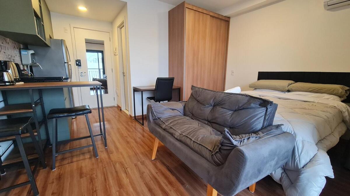 Apartamento Novo Is Consolacao- Ar Condicionado, Academia E Jacuzzi São Paulo
