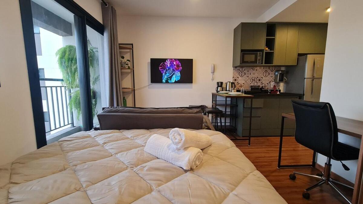 Novo Is Consolacao- Ar Condicionado, Academia E Jacuzzi