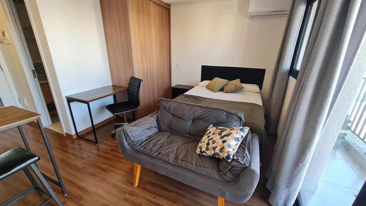Novo Is Consolacao- Ar Condicionado, Academia E Jacuzzi *