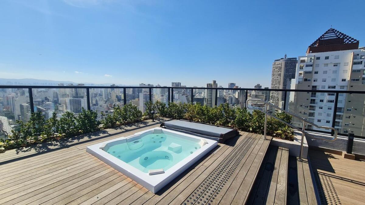 Novo Is Consolacao- Ar Condicionado, Academia E Jacuzzi Apartamento